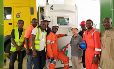 尼日尼亚LFP50-32低温浸没式离心泵应用