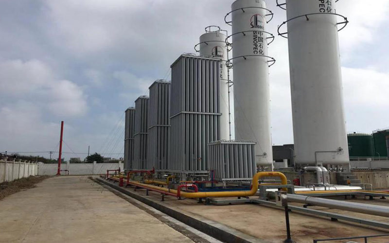 Объект Регазификации станции компании ?Чжунгуань? в г.Чжаньцзян